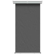 vidaXL Balkongsidomarkis 100% polyester, järn, stål