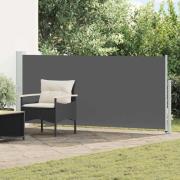 vidaXL Utfällbar sidomarkis Antracit 300 x 170 cm Polyester