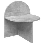 vidaXL Sängbord Betonggrå 40 x 35,5 x 45,5 cm Konstruerat trä
