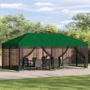 vidaXL Gazebo taköverdrag 6 x 3 m Grön Polyester 190