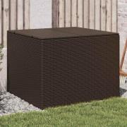 vidaXL Dynbox brun 291L konstrotting
