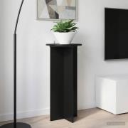 vidaXL Växtställ 2 pcs Svart 40 x 40 x 80 cm Konstruerat trä