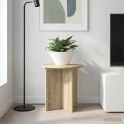 vidaXL Växtställ 2 pcs Sonoma-ek 40 x 40 x 40 cm Konstruerat trä