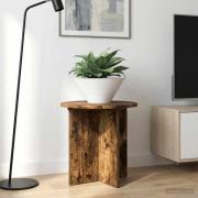 vidaXL Växtställ 2 pcs Rökt ek 40 x 40 x 40 cm Konstruerat trä