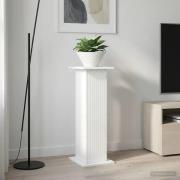 vidaXL Växtställ Vit 30,5 x 30 x 80,5 cm Konstruerat trä