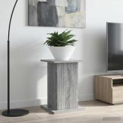 vidaXL Växtställ Grå sonoma-ek 30,5 x 30 x 43 cm Konstruerat trä