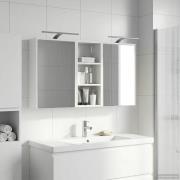 vidaXL Badrumsskåpsset för 3 pcs 116 x 16 x 62,5 cm Konstruerat trä