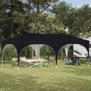 vidaXL Pop-up Partytält Antracit 575 x 288 x 245 cm Oxford Tyg