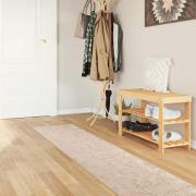 vidaXL Mattlöpare MARSA Beige 50 x 350 cm Polyester och PVC