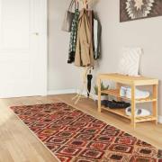 vidaXL Mattlöpare MARSA Flerfärgsdesign 100 x 350 cm Polyester och PVC