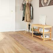 vidaXL Mattlöpare MARSA Vit 50 x 350 cm Polyester och PVC