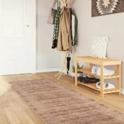 vidaXL Mattlöpare MARSA Vit 80 x 350 cm Polyester och PVC