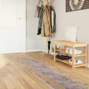 vidaXL Mattlöpare MARSA Grå 50 x 400 cm Polyester och PVC