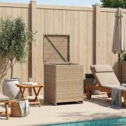 vidaXL Kuddbox 55 x 55 x 69 cm stål