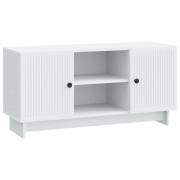 vidaXL TV-skåp 102 x 34,5 x 50 cm Vit Konstruerat trä