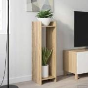 vidaXL Växtställ 2 pcs Sonoma-ek 30 x 30 x 100 cm Konstruerat trä