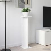 vidaXL Växtställ Vit 25 x 25,5 x 100,5 cm Konstruerat trä