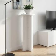 vidaXL Växtställ 2 pcs Vit Ø40 x 100 cm Konstruerat trä