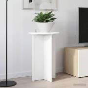 vidaXL Växtställ 2 pcs Vit Ø40 x 60 cm Konstruerat trä