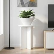 vidaXL Växtställ 2 pcs Vit Ø29,5 x 40 cm Konstruerat trä