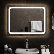 vidaXL Badrumsspegel LED 80x60 cm