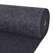 vidaXL Matta Antracit 1,2 x 10 m Polyester