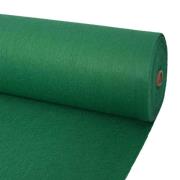 vidaXL Matta Enfärgad Grön 1,2 x 12 m Polyester