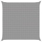 vidaXL Solsätt segel Antracit och vitt 5 x 5 m HDPE