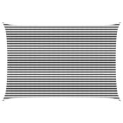 vidaXL Solsätt segel Antracit och vitt 4 x 6 m HDPE