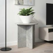 vidaXL Växtställ 2 pcs Betonggrå 40 x 40 x 40 cm Konstruerat trä