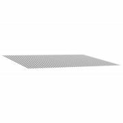vidaXL Markisväv Antracit och vitt 400 × 300 cm Polyester