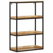 vidaXL Bokhylla 70 x 35 x 110 cm Massivt Mangoträ