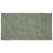 vidaXL Områdesmattor Rektangulär Olivgrön 100 x 200 cm Jute
