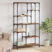 vidaXL Hyllsystem Gammalt trä 99 x 35,5 x 176 cm Konstruerat trä
