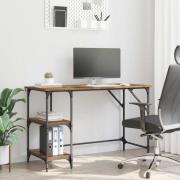 vidaXL Skrivbord Gammalt trä 120 x 50 x 75 cm Konstruerat trä