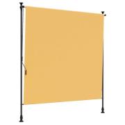 vidaXL Utomhus rullgardin Sand 120 x 270 cm