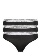 Tommy Hilfiger 3P Thong Svart