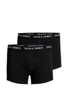 Jack & J S Jacjon Trunks 2 Pack Noos Svart