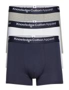 Knowledge Cotton Apparel 3-Pack Underwear - Gots/Vegan Multi/patterned