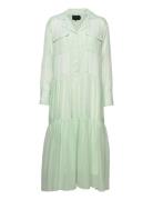 Birgitte Herskind Trine Ltd. Dress - Light Green Checks Grön