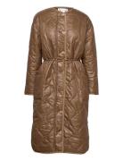 Dante6 Reece Quilted Coat Brun