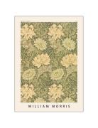 William-Morris-Green-Flowers Home Decoration Posters & Frames Posters ...