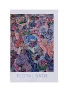 Poppykalas Floral Bath - Exhibition Print Multi/patterned