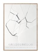Sagittarius - The Archer Home Decoration Posters & Frames Posters Blac...