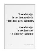 Design = Ekonomi Quote Home Decoration Posters & Frames Posters Black ...