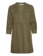 Vila Vimakenna 3/4 Dress C9/Su/1 Khaki Green