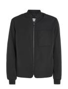 Calvin Klein Recycled Superlightweight Bomber Svart