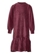 Soft Gallery Sgkayla Velvet Rib Dress Burgundy