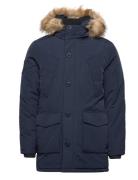 Superdry Vintage Everest Parka Marinblå