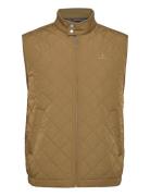 GANT D1. Quilted Windcheater Vest Grön